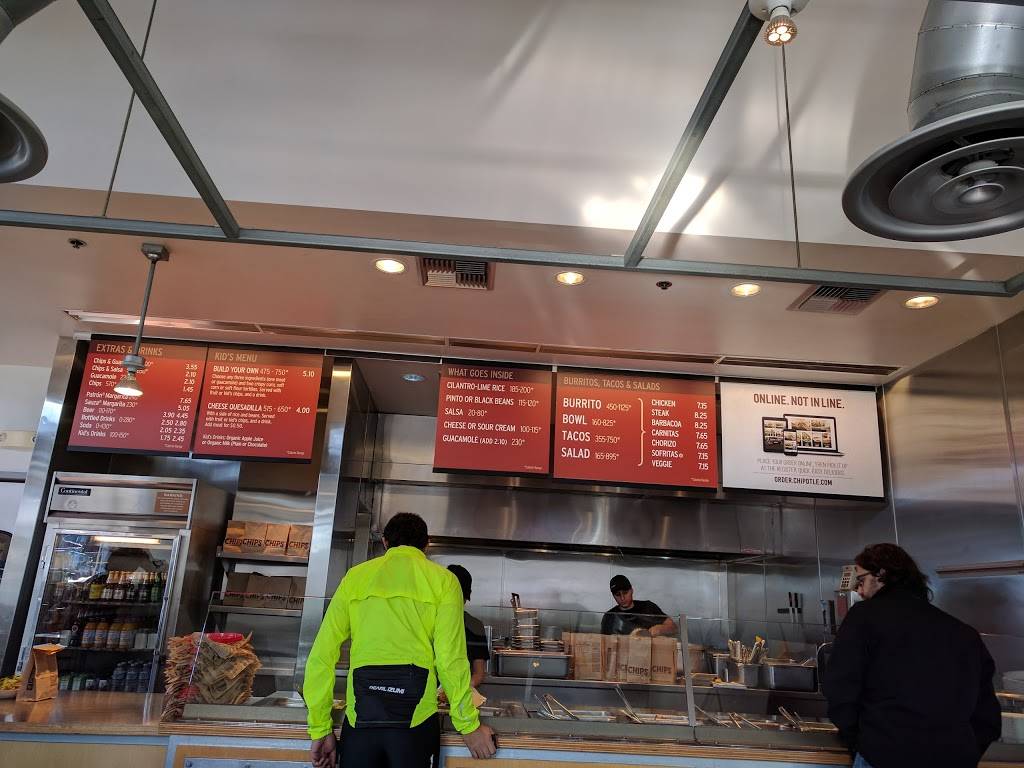 Chipotle Mexican Grill | restaurant | 2400 Charleston Rd, Mountain View, CA 94043, USA | 6509696528 OR +1 650-969-6528