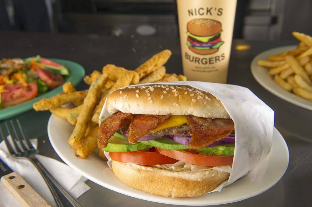 Nicks Burgers | restaurant | 1626 W Redlands Blvd, Redlands, CA 92373, USA | 9097985428 OR +1 909-798-5428
