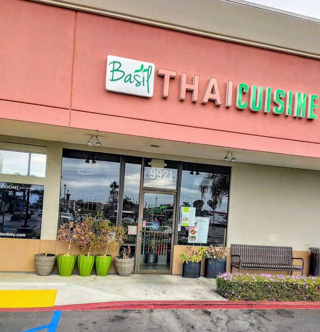 Basil Thai Cuisine | restaurant | 9921 Hamilton Ave, Huntington Beach, CA 92646, USA | 7149682717 OR +1 714-968-2717