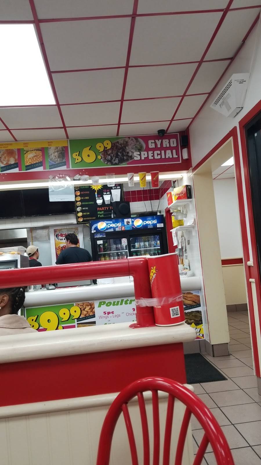 Hiphop Fish & Chicken | restaurant | 7938 Eastern Ave, Baltimore, MD 21224, USA | 4106310440 OR +1 410-631-0440