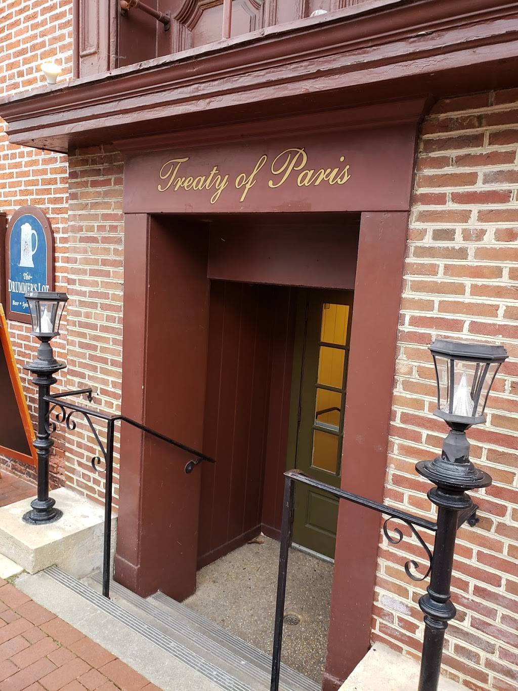 Treaty of Paris Restaurant | restaurant | 16 Church Cir, Annapolis, MD 21401, USA | 4102166340 OR +1 410-216-6340