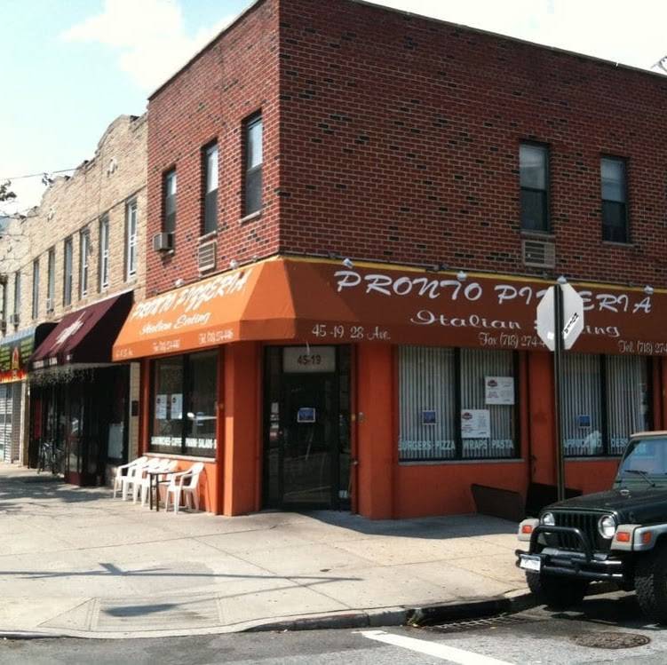 Pronto Pizzeria | restaurant | 45-19 28th Ave, Astoria, NY 11103, USA | 7182744416 OR +1 718-274-4416