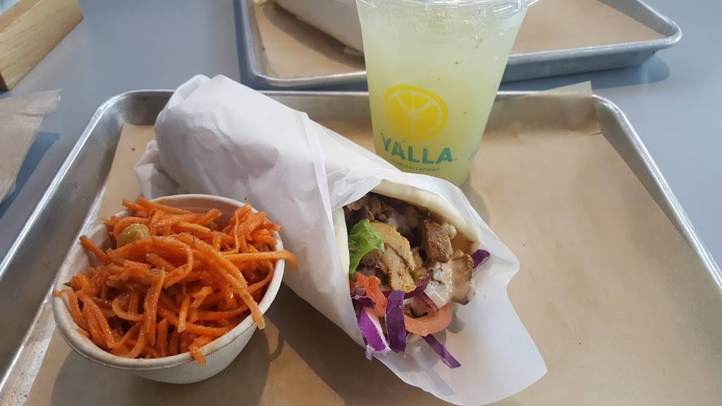 Yalla Mediterranean | restaurant | 55 Crescent Dr Suite F, Pleasant Hill, CA 94523, USA | 9258258644 OR +1 925-825-8644