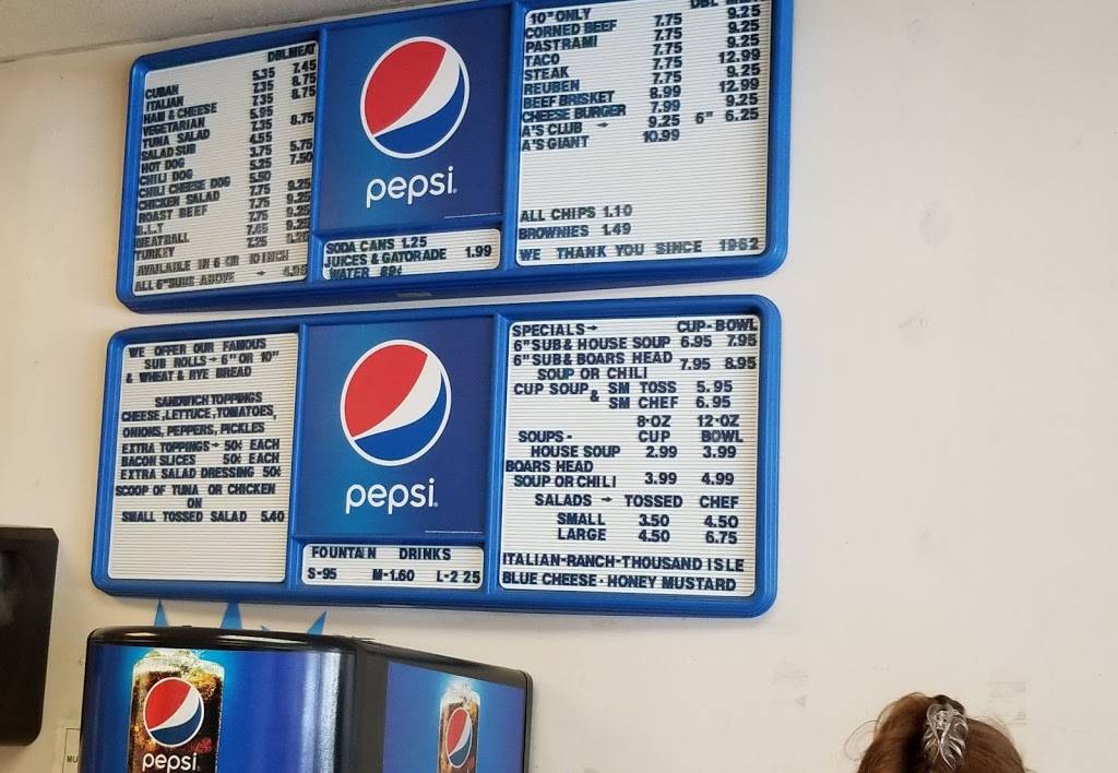 As Giant Sandwiches | restaurant | 6300 S Tamiami Trail # 1, Sarasota, FL 34231, USA | 9419242361 OR +1 941-924-2361