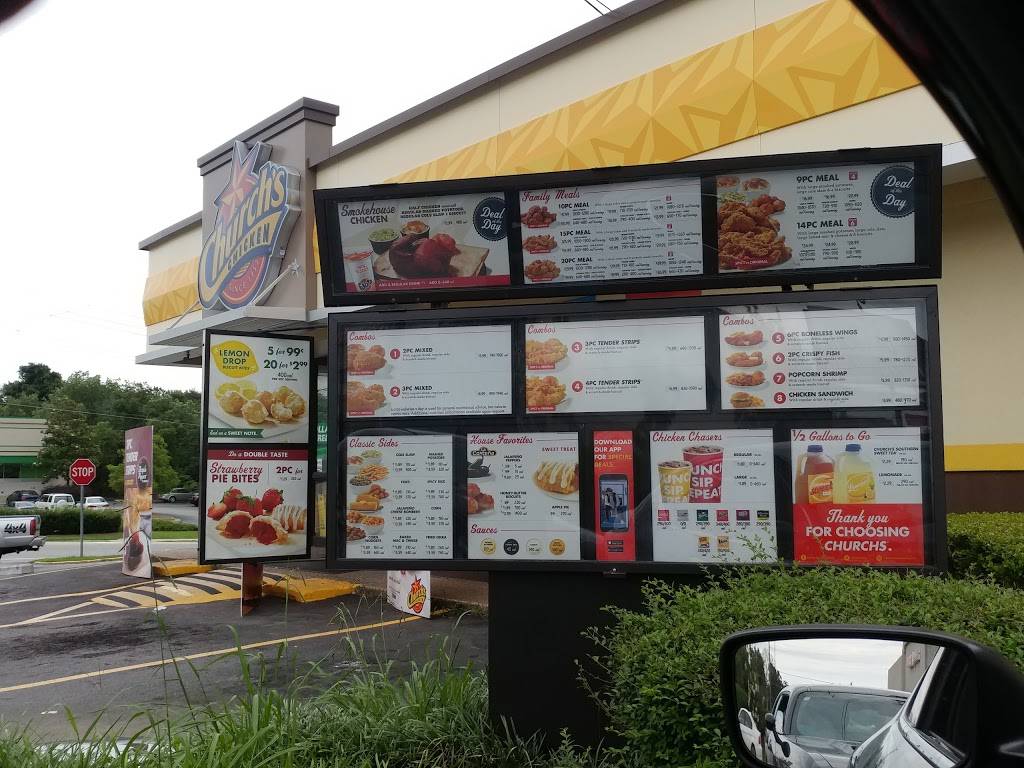 Churchs Chicken | restaurant | 2347 Lake Harbin Rd, Morrow, GA 30260, USA | 7709683999 OR +1 770-968-3999