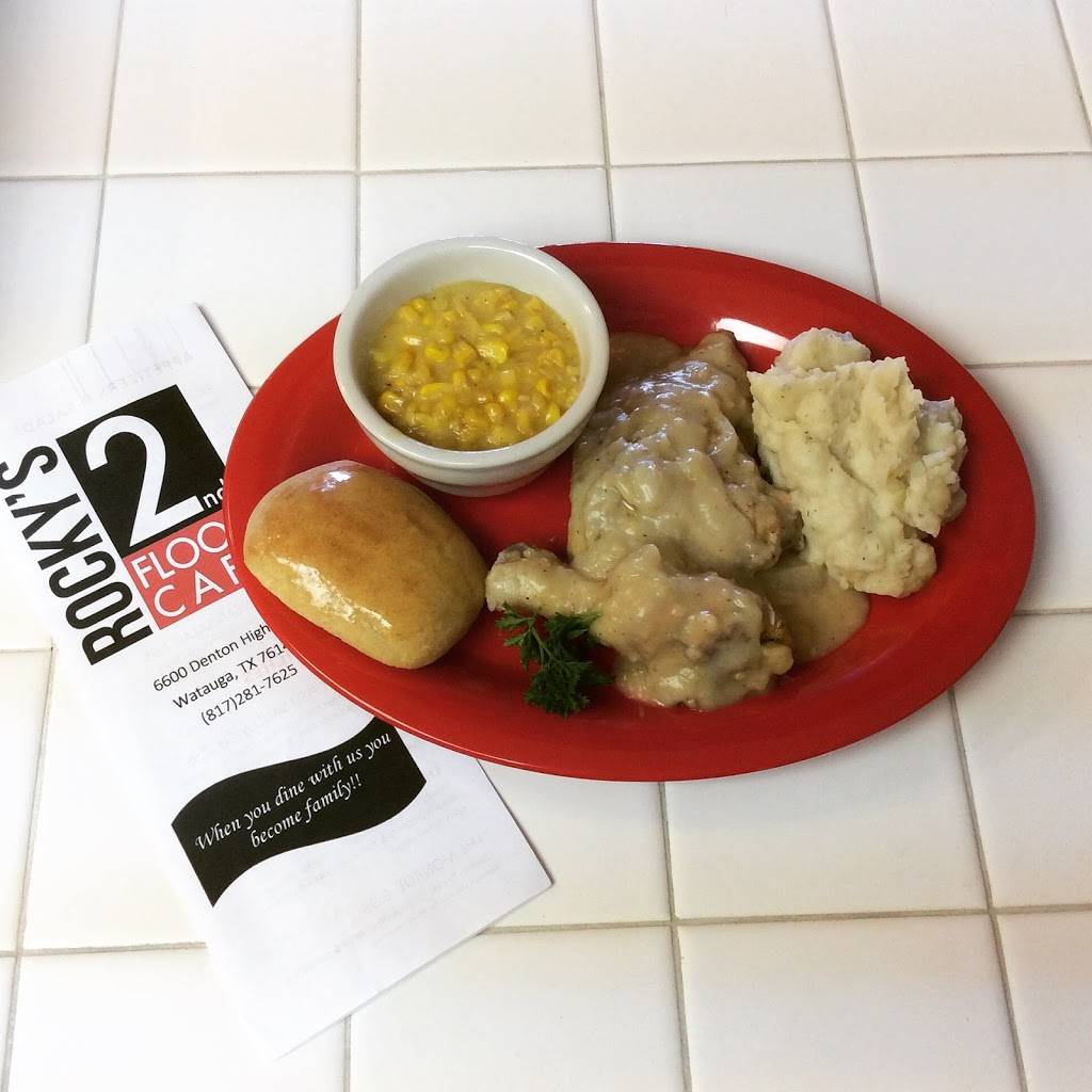 Rockys 2nd Floor Cafe | restaurant | 6600 Denton Hwy #210, Watauga, TX 76148, USA | 6823057625 OR +1 682-305-7625