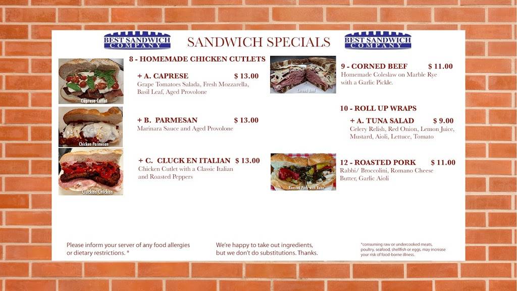 Best Sandwich Company | restaurant | 134 Newbury St, Peabody, MA 01960, USA | 9785357000 OR +1 978-535-7000
