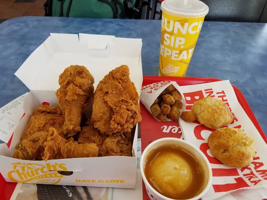 Churchs Chicken | restaurant | 2242 E Broadway Rd, Phoenix, AZ 85040, USA | 6022437412 OR +1 602-243-7412