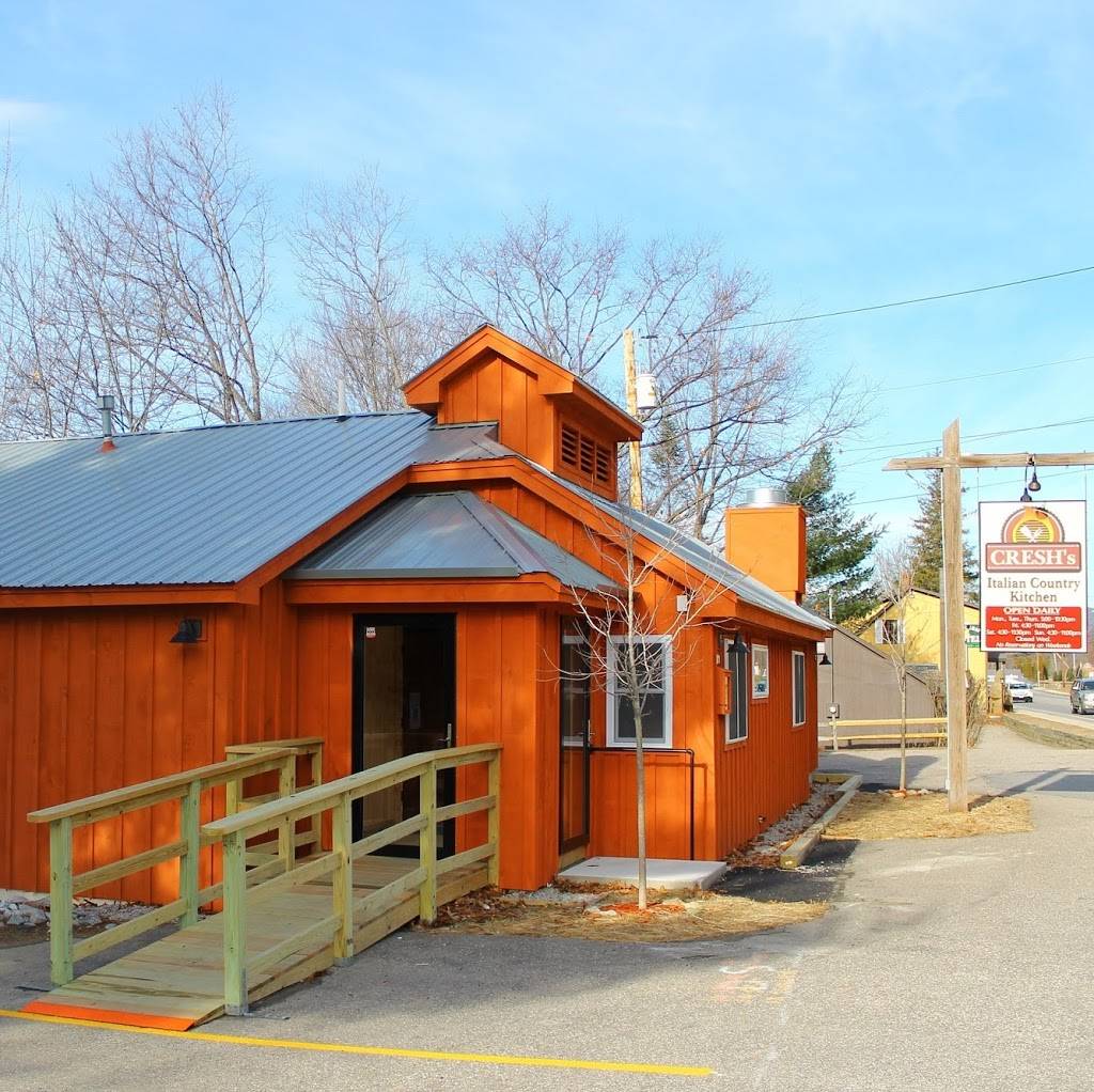 Creshs Italian Country Kitchen | restaurant | 2190 White Mountain Hwy, North Conway, NH 03860, USA | 6037305650 OR +1 603-730-5650