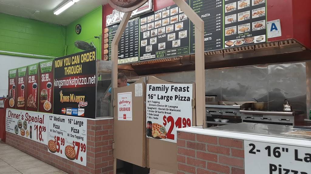 King Market Pizza | restaurant | 7907 Cajon Rd, El Cajon, CA 92021, USA | 6194427897 OR +1 619-442-7897