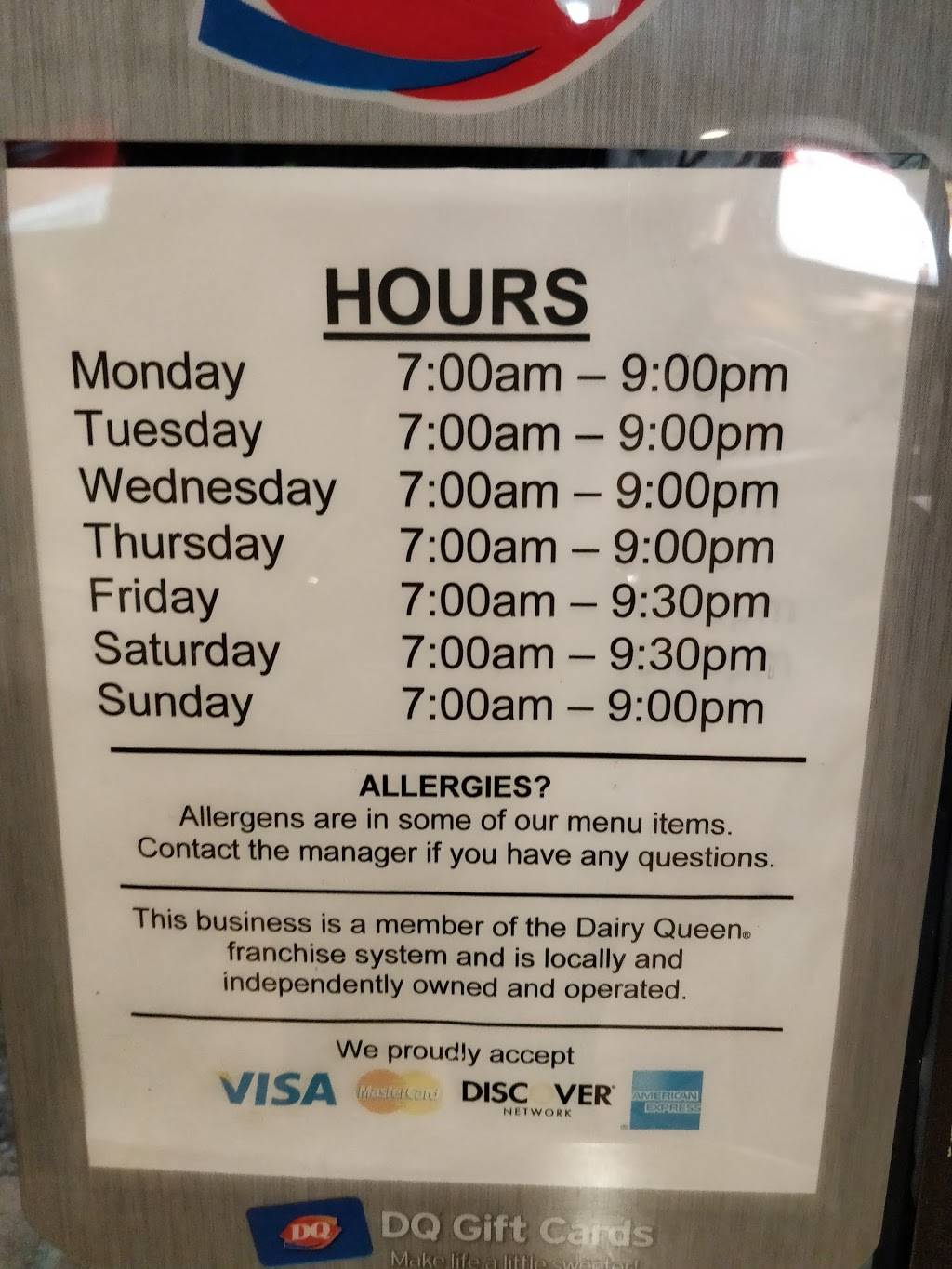 Dairy Queen | restaurant | 803 N Patrick St, Dublin, TX 76446, USA | 2544453610 OR +1 254-445-3610