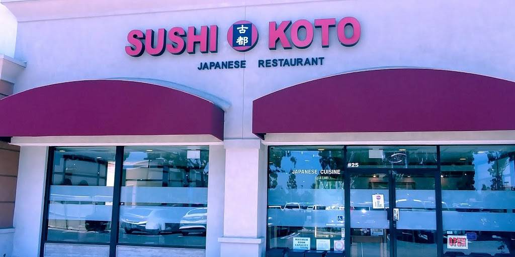 Sushi Koto | restaurant | 18120 Brookhurst St #25, Fountain Valley, CA 92708, USA | 7149640988 OR +1 714-964-0988
