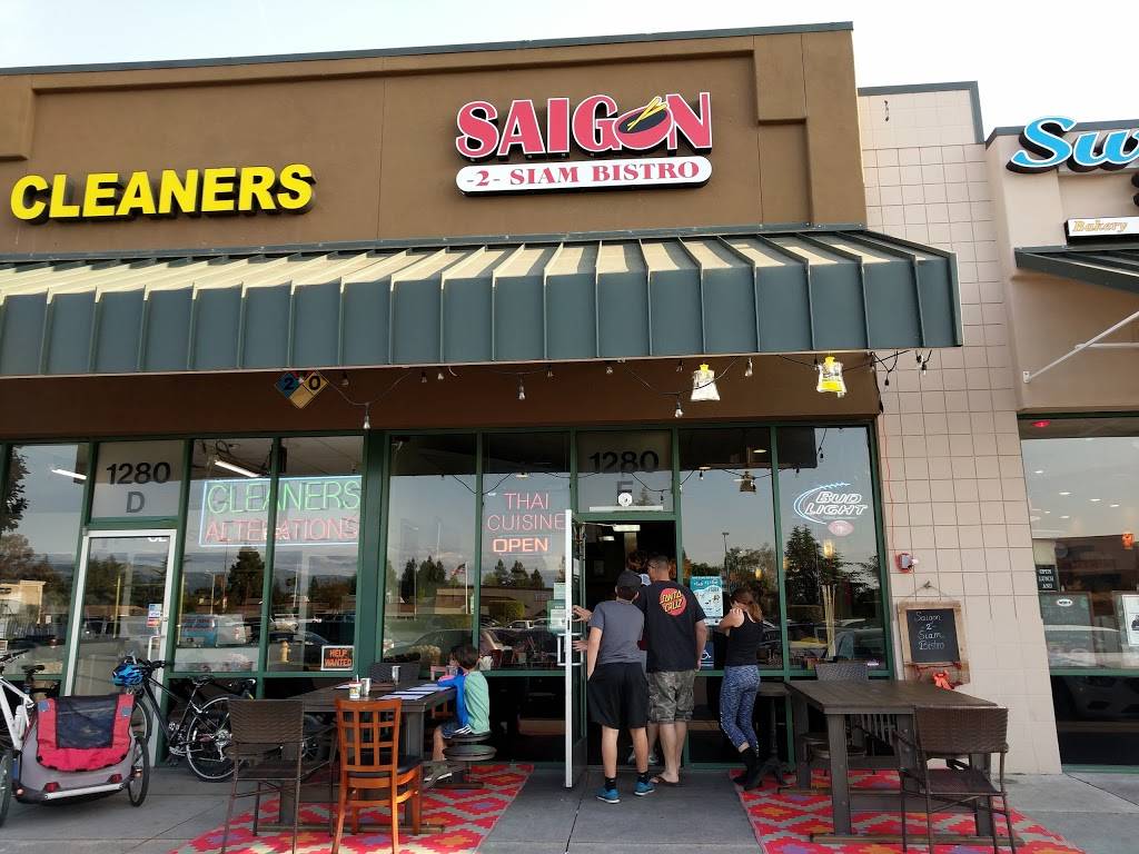 Saigon -2- Siam Bistro | restaurant | 1280 1st St, Gilroy, CA 95020, USA | 4088486000 OR +1 408-848-6000