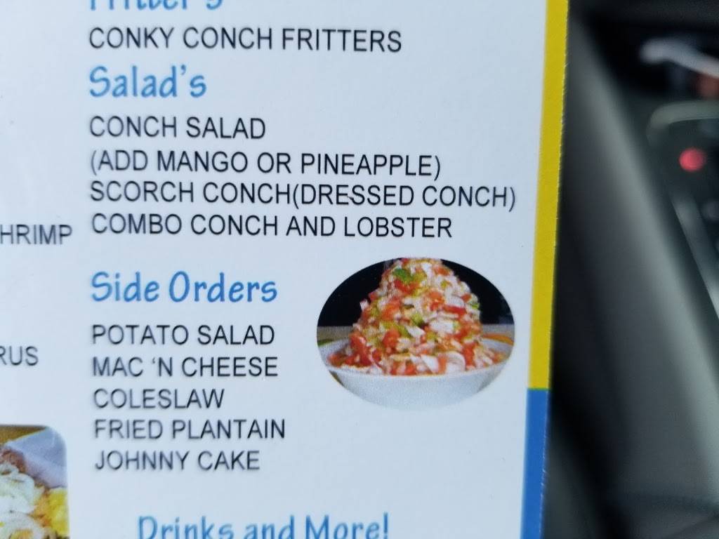 Billy Joes The Conch King, LLC | restaurant | 3936 Pembroke Rd, Pembroke Park, FL 33021, USA | 9544162118 OR +1 954-416-2118