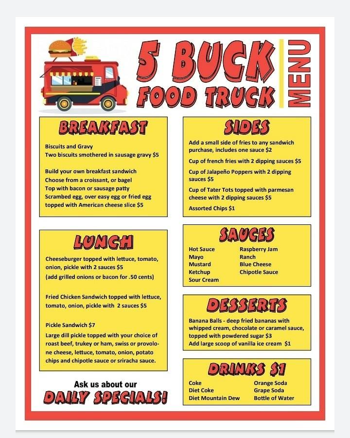 5bucktruck5pk | restaurant | 2024 58th St S, St. Petersburg, FL 33707, USA | 7273188765 OR +1 727-318-8765