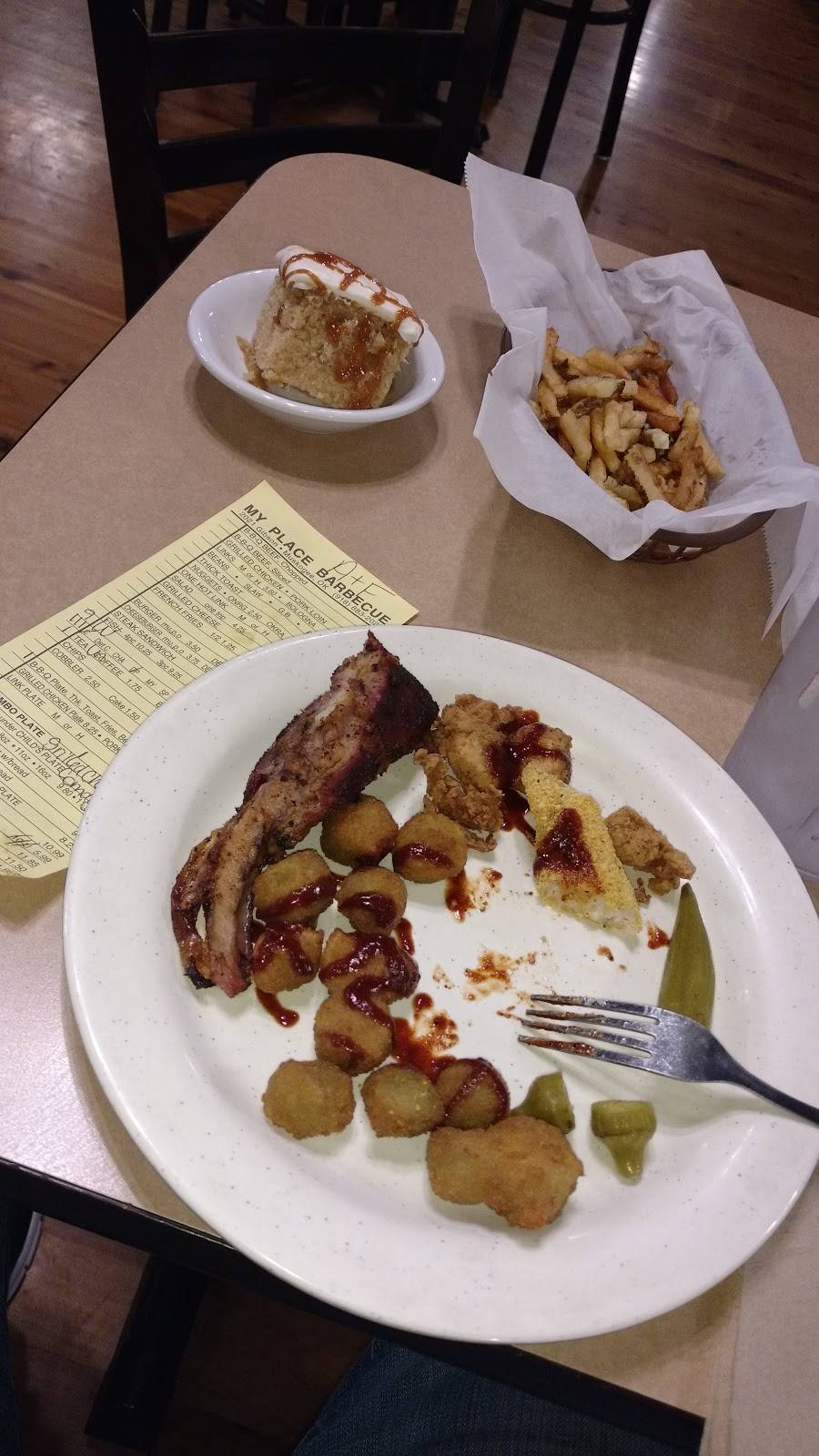 MyPlace Bar-B-Q | restaurant | 2021 Gibson St, Muskogee, OK 74403, USA | 9186832021 OR +1 918-683-2021