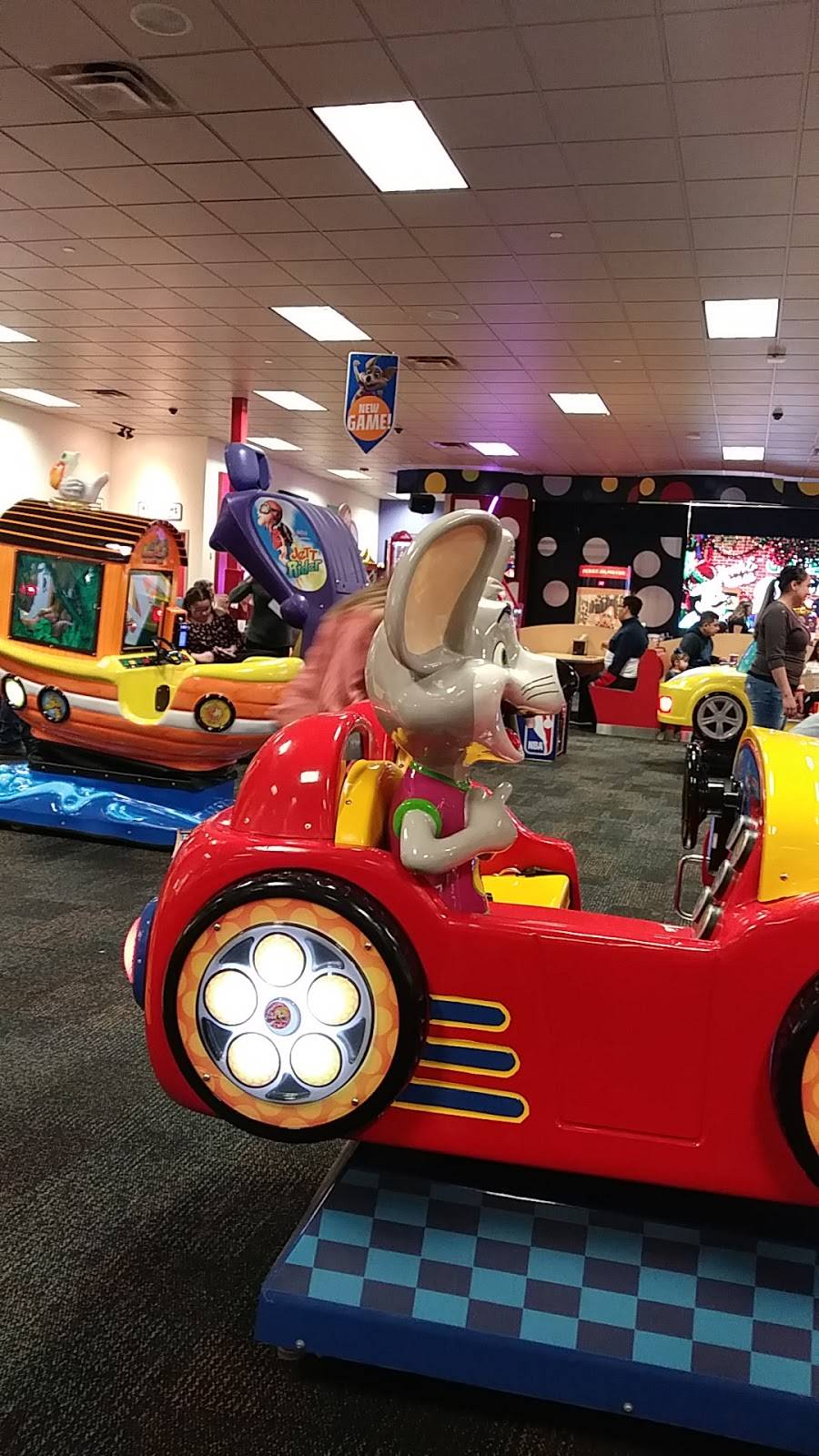 Chuck E. Cheese | restaurant | 1910 N Zaragoza Rd, El Paso, TX 79936, USA | 9159211784 OR +1 915-921-1784