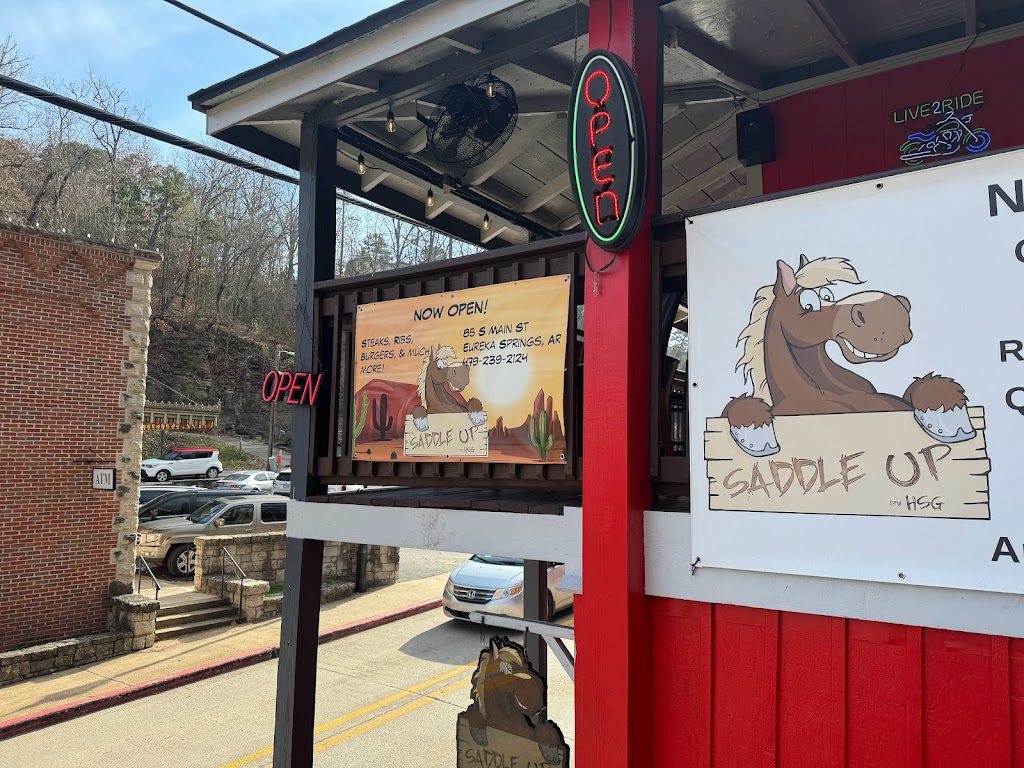 Saddle Up | restaurant | 85 S Main St, Eureka Springs, AR 72632, USA | 4792392124 OR +1 479-239-2124