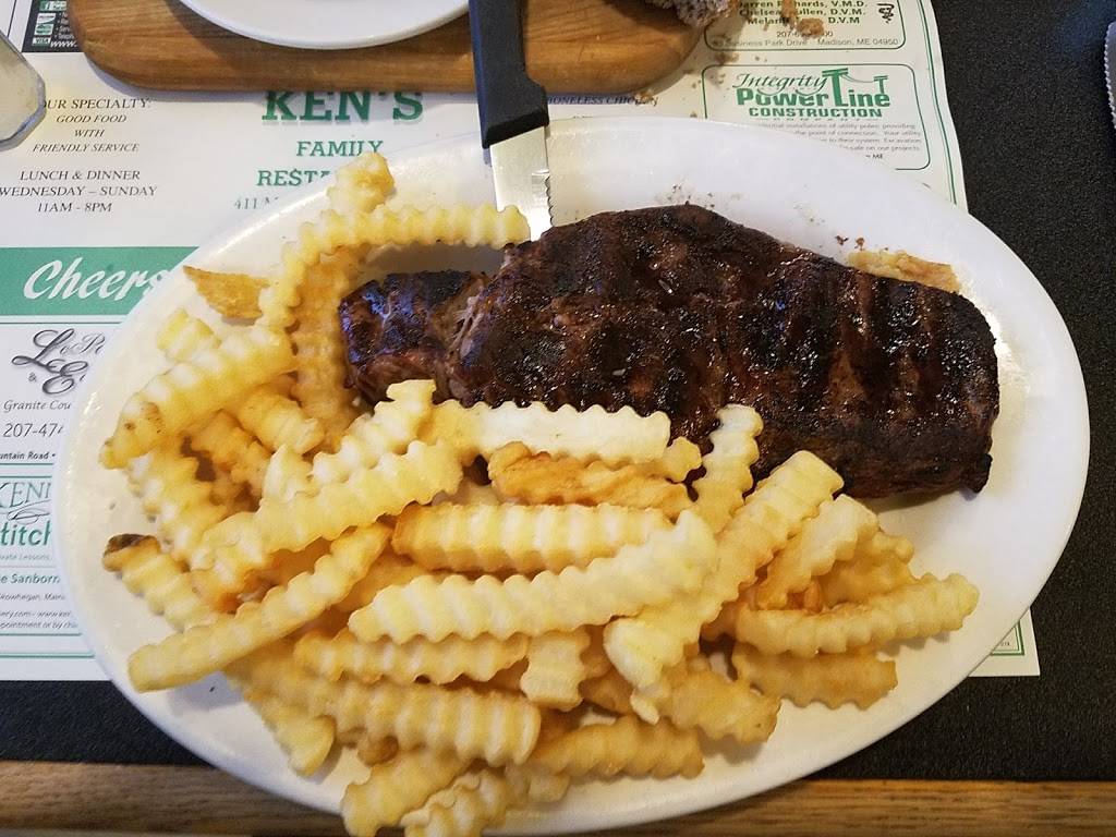 Kens | restaurant | 411 Madison Ave, Skowhegan, ME 04976, USA | 2074743120 OR +1 207-474-3120