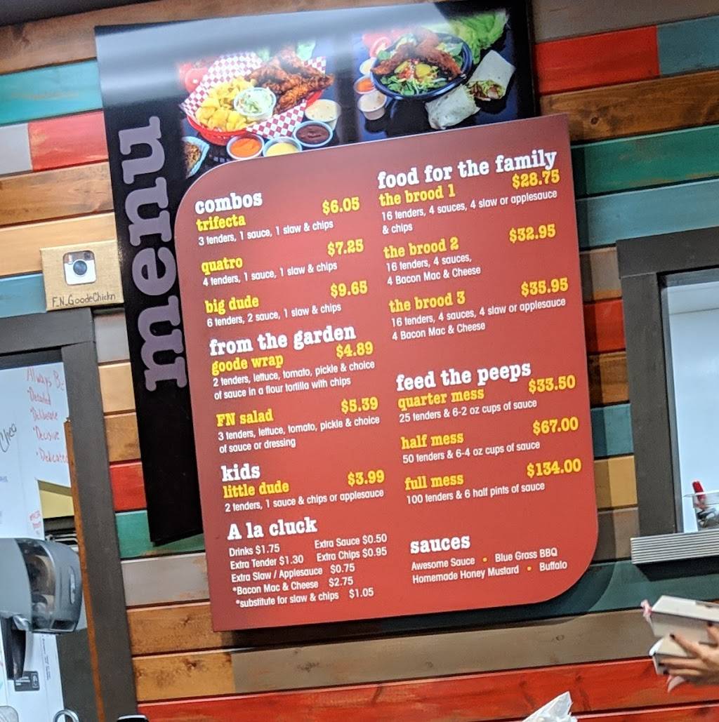 F&N Goode Chickn Tenders | restaurant | 5102 Crookshank Rd, Cincinnati, OH 45238, USA | 5134513000 OR +1 513-451-3000