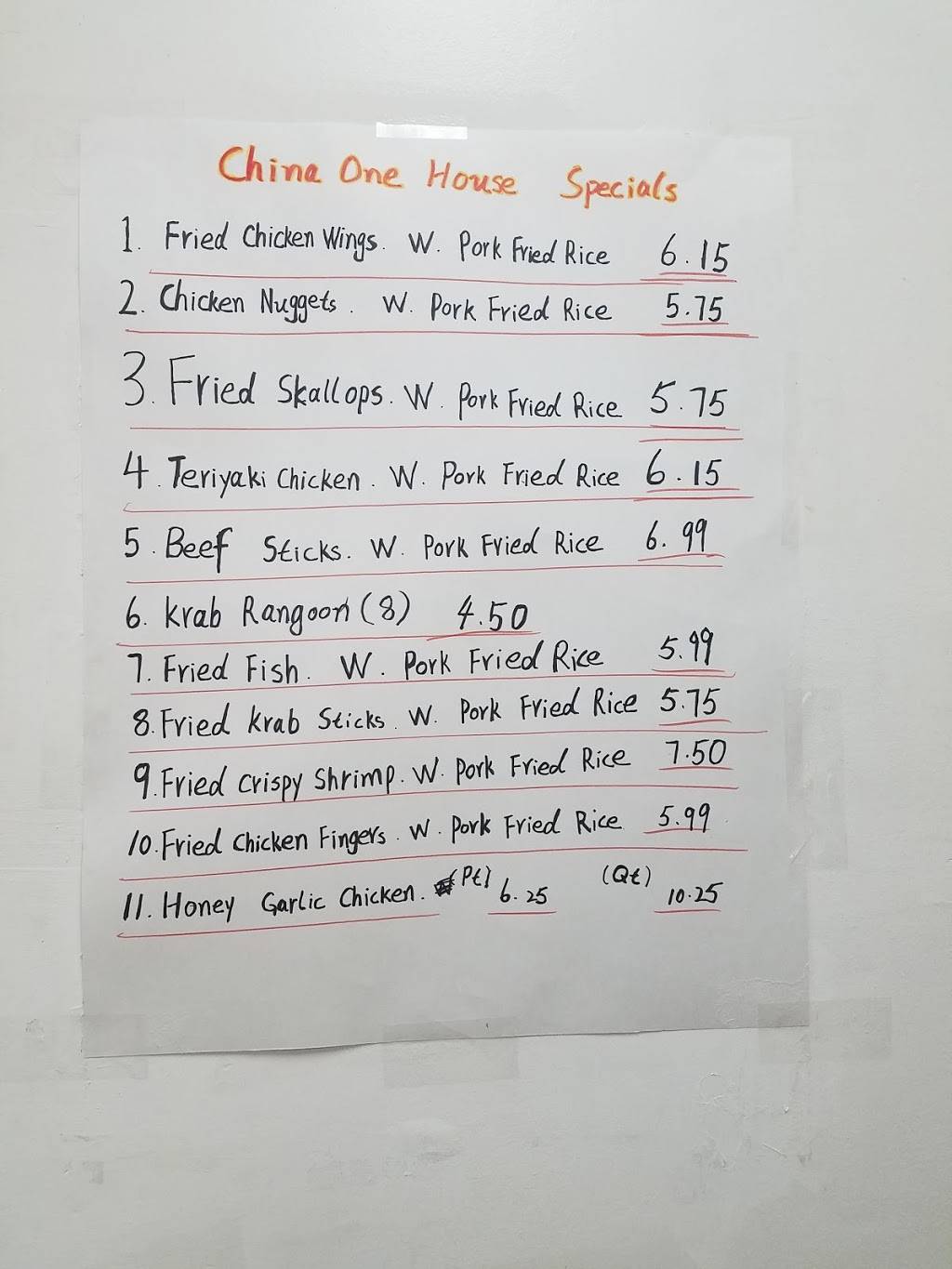 China One Restaurant | restaurant | 1874 N Tamiami Trail, North Fort Myers, FL 33903, USA | 2396562921 OR +1 239-656-2921