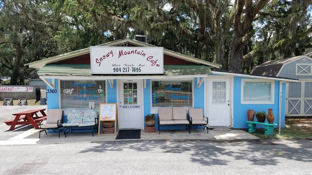 Snowy Mountain Cafe | restaurant | 3360 FL-207, Elkton, FL 32033, USA | 9042177695 OR +1 904-217-7695