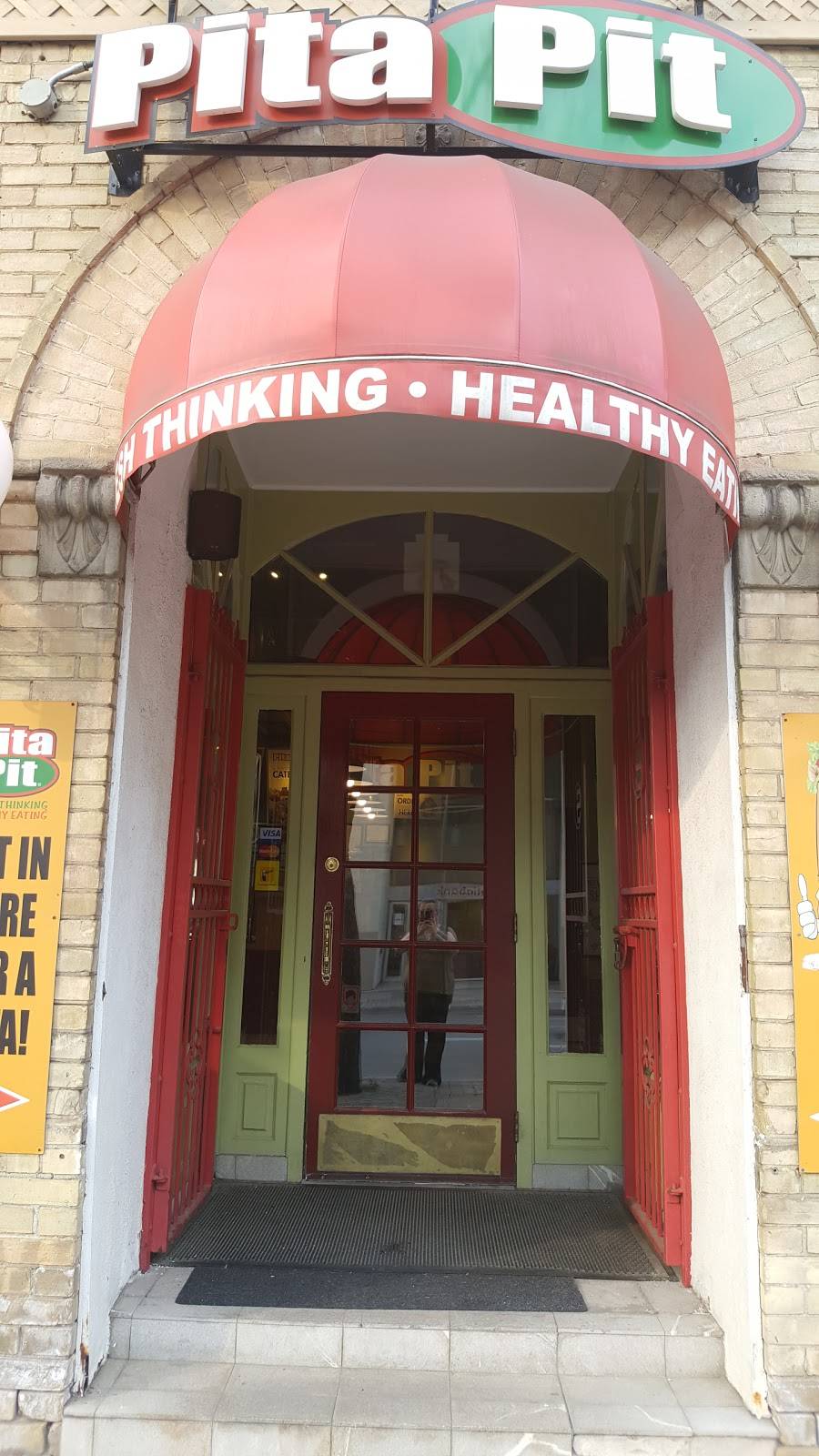 Pita Pit | restaurant | 8 Main St S, Brampton, ON L6W 2C3, Canada | 9052307482 OR +1 905-230-7482