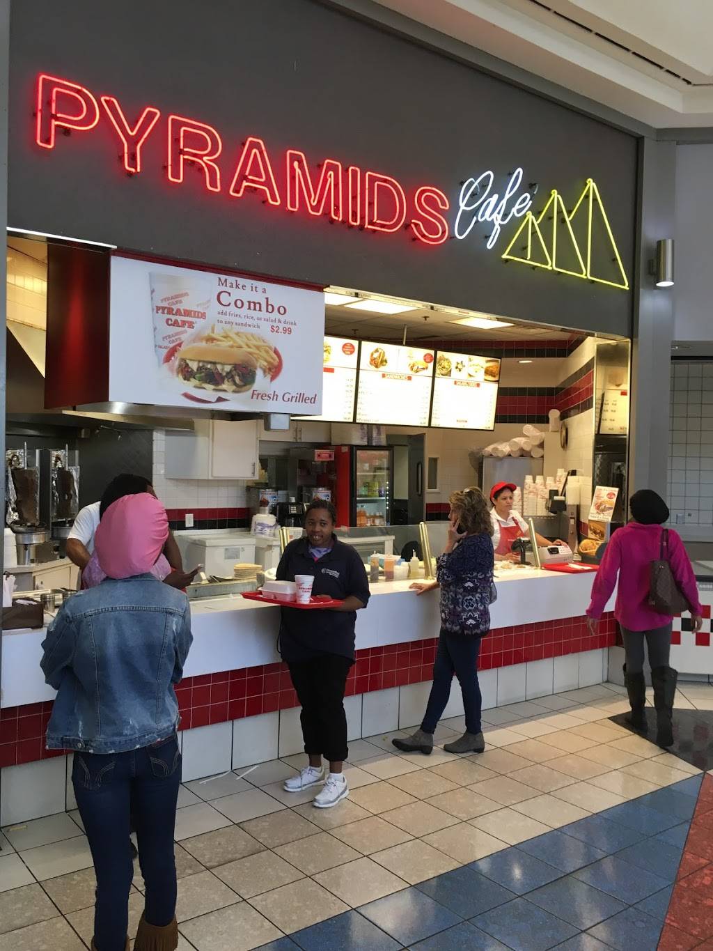 Pyramids Cafe | restaurant | 1000 Rivergate Pkwy # Fs2, Goodlettsville, TN 37072, USA | 6158517404 OR +1 615-851-7404