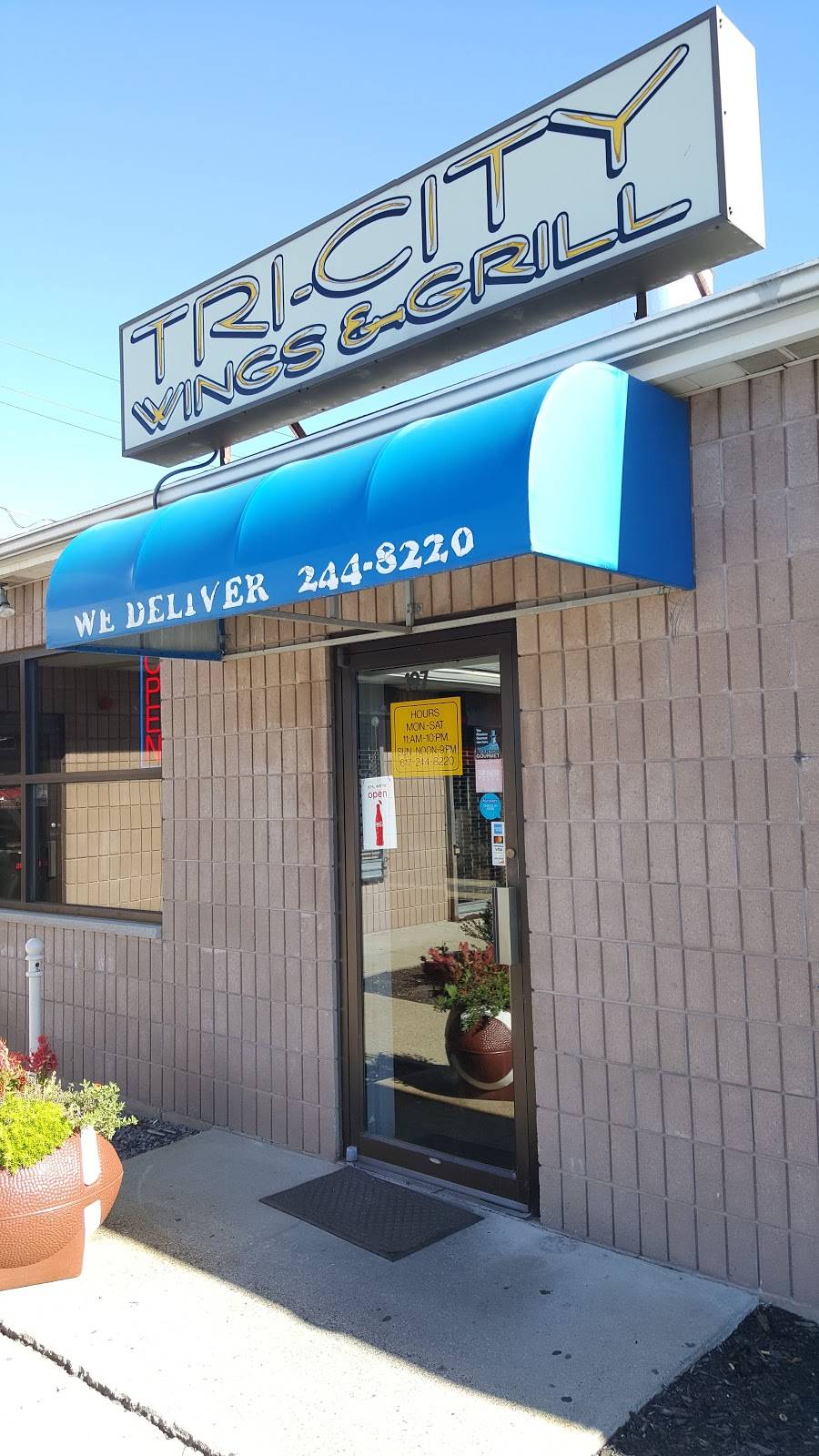 Tri-City Wings & Grill | restaurant | 197 North St, Newton, MA 02460, USA | 6172448220 OR +1 617-244-8220