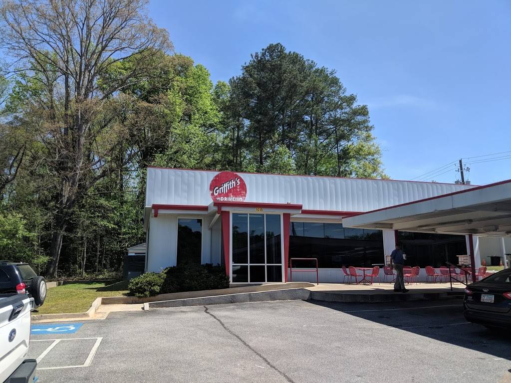 Griffiths Drive-In | restaurant | 1015 Memorial Dr, Griffin, GA 30223, USA | 7702271111 OR +1 770-227-1111