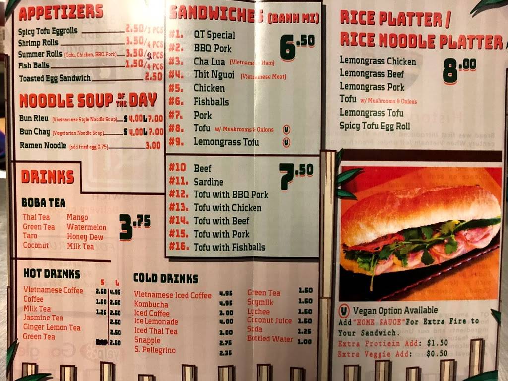 QT Vietnamese Sandwich Truck | restaurant | 3500 Market St, Philadelphia, PA 19104, USA | 2159922218 OR +1 215-992-2218