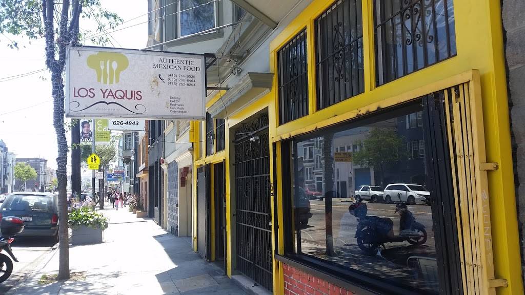 Los Yaquis | restaurant | 324 S Van Ness Ave, San Francisco, CA 94103, USA | 4152528204 OR +1 415-252-8204