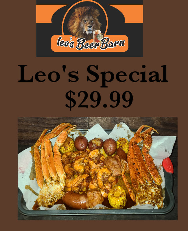 Leos Beer Barn | restaurant | 1165 Rd 5000, Cleveland, TX 77327, USA | 2816595541 OR +1 281-659-5541