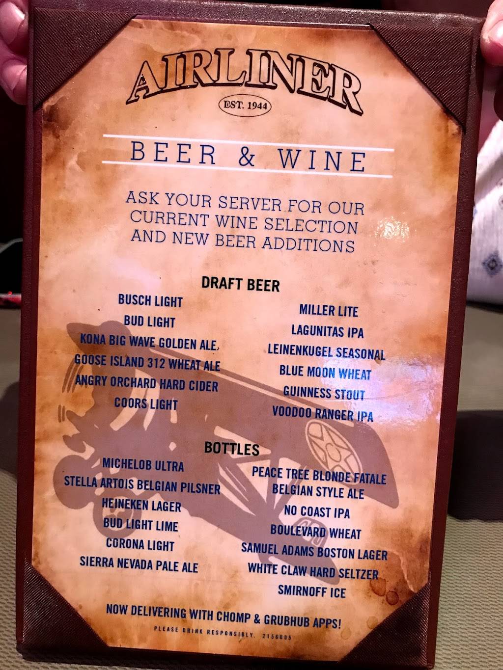 The Airliner | restaurant | 22 S Clinton St, Iowa City, IA 52240, USA | 3193519259 OR +1 319-351-9259