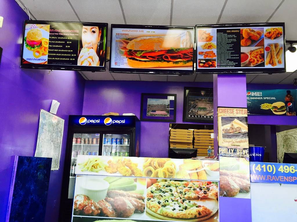 Ravens Pizza | restaurant | 9848 Liberty Rd, Randallstown, MD 21133, USA | 4104961212 OR +1 410-496-1212