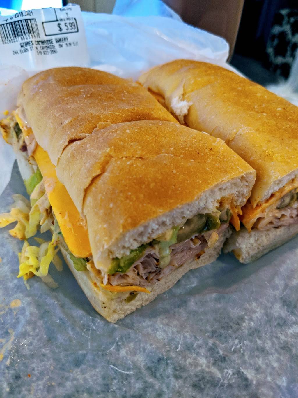 Azores Cambridge Bakery | bakery | 244 Elgin St N, Cambridge, ON N1R 5J1, Canada | 5196232660 OR +1 519-623-2660