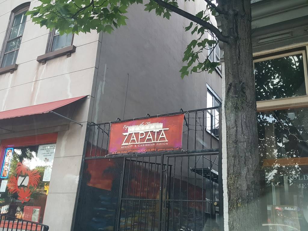 General Zapata | restaurant | 15 E 4th St, Bethlehem, PA 18015, USA | 6106250090 OR +1 610-625-0090
