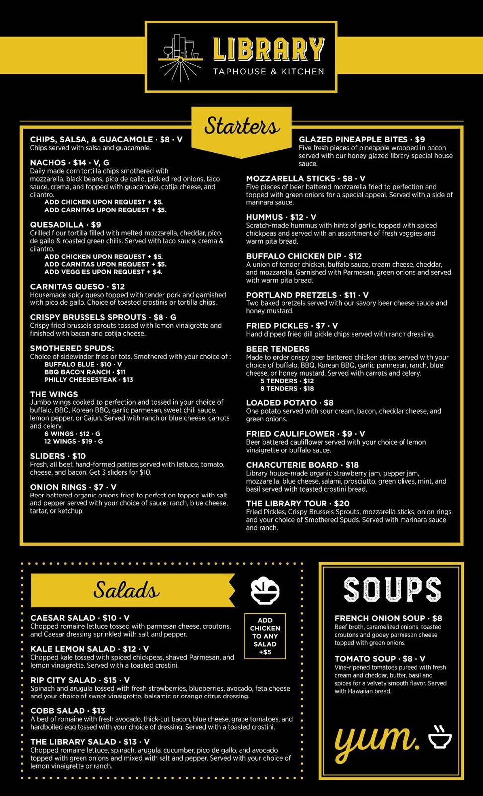 Library Taphouse & Kitchen | restaurant | 615 SW Harrison St Suite B, Portland, OR 97201, USA | 5037253204 OR +1 503-725-3204