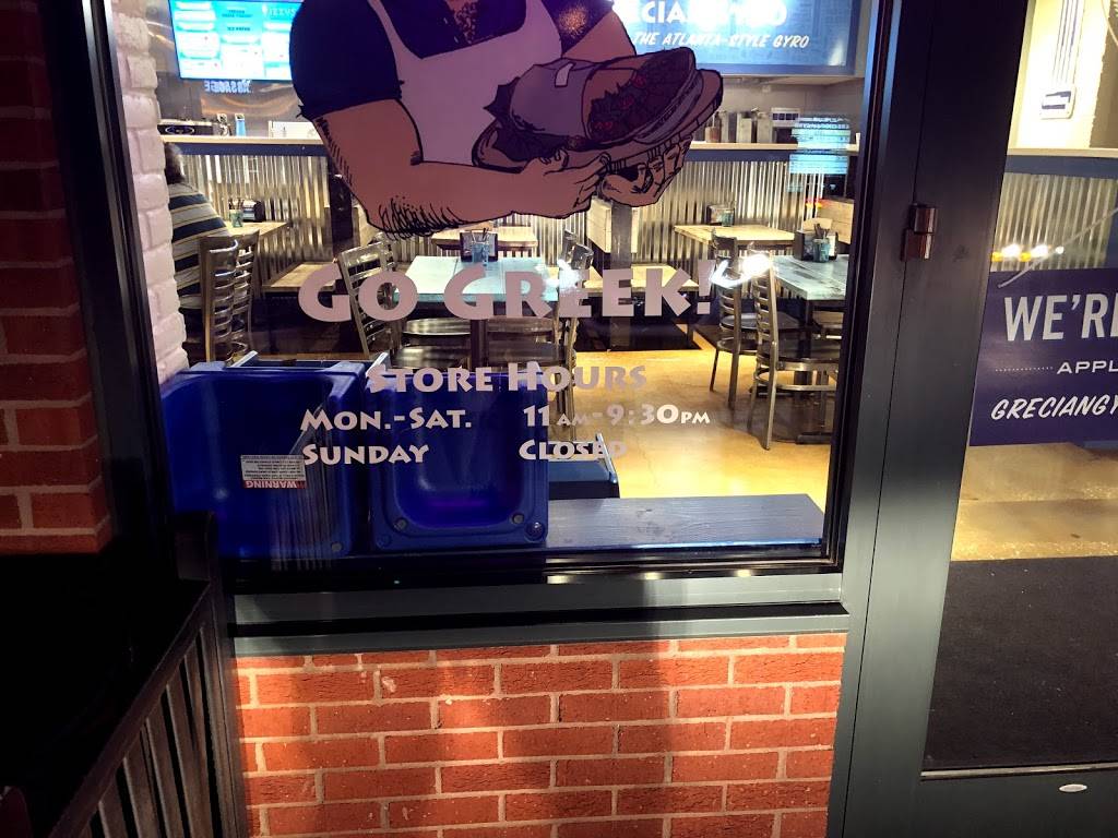 Grecian Gyro | restaurant | 1700 Northside Dr NW b6, Atlanta, GA 30318, USA | 4044645300 OR +1 404-464-5300