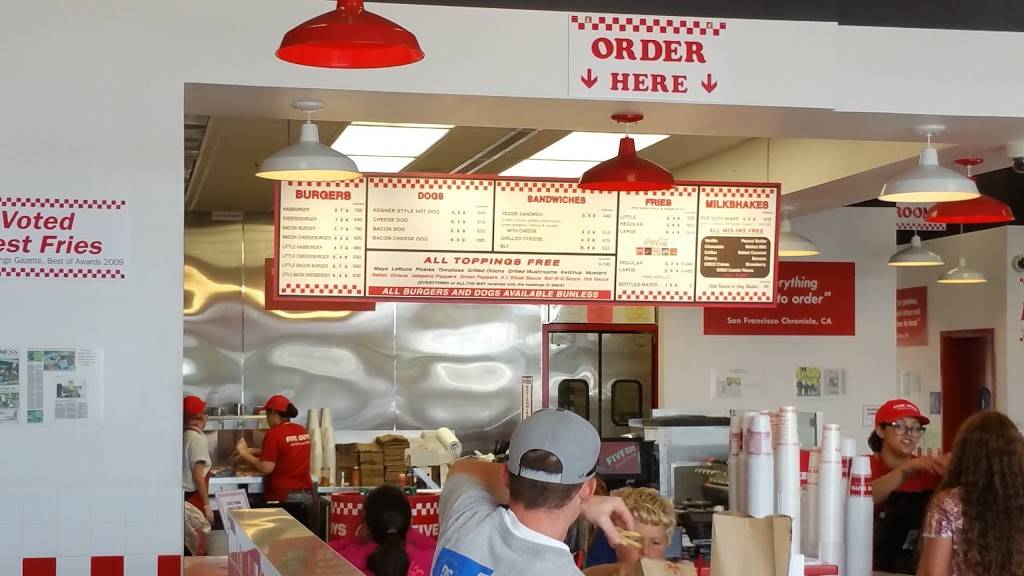 Five Guys | meal takeaway | 1742 N Main St, Salinas, CA 93906, USA | 8314440170 OR +1 831-444-0170