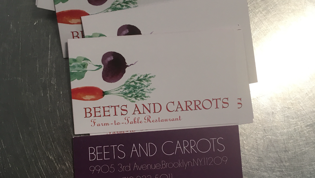 Beets and Carrots | restaurant | 9905 3rd Ave, Brooklyn, NY 11209, USA | 7183335011 OR +1 718-333-5011
