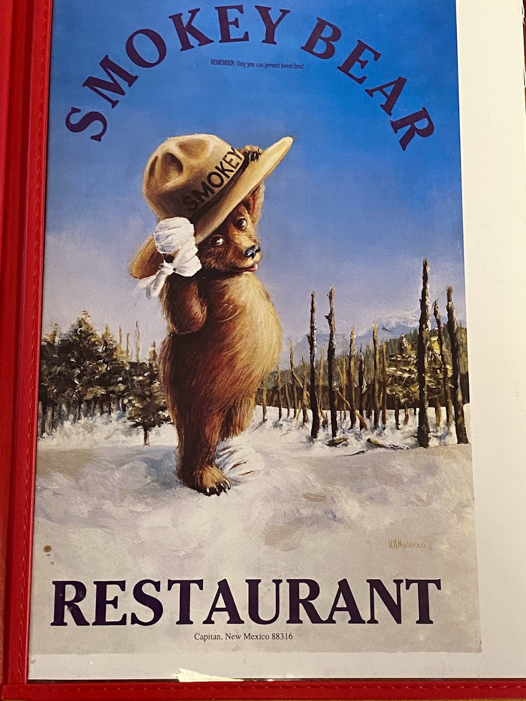 Smokey Bear Restaurant | restaurant | 310 Smokey Bear Blvd, Capitan, NM 88316, USA | 5753542257 OR +1 575-354-2257
