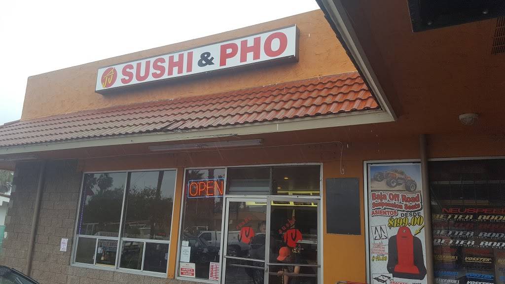 JJ Sushi & Pho | restaurant | 111 W Olive Dr Suite E, San Ysidro, CA 92173, USA | 016196901888 OR +52 619 690 1888