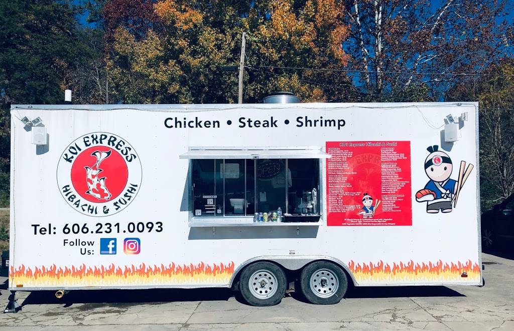 Koi Express Food truck | meal takeaway | 1224 N Main St, London, KY 40741, USA | 6062310093 OR +1 606-231-0093