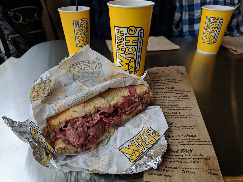 Which Wich Superior Sandwiches | restaurant | 16620 Cranlyn Rd Suite 140, Huntersville, NC 28078, USA | 7048923565 OR +1 704-892-3565
