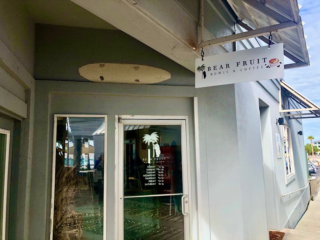 Bear Fruit Bowls and Coffee | restaurant | 41 Fort Pickens Rd, Pensacola Beach, FL 32561, USA | 8505830798 OR +1 850-583-0798