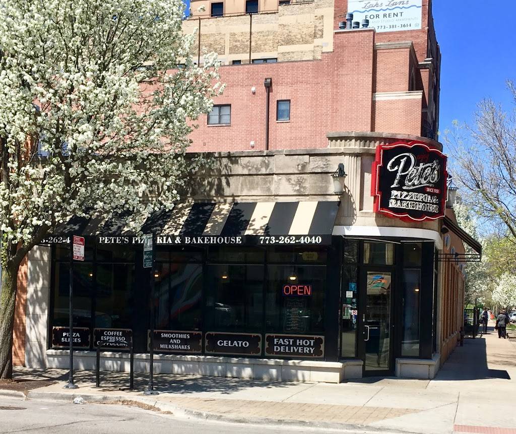 Petes Pizza and Bakehouse | cafe | 1100 W Granville Ave, Chicago, IL 60660, USA | 7732624040 OR +1 773-262-4040