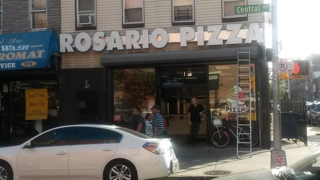 Rosario Pizza | restaurant | 374 Central Ave, Brooklyn, NY 11221, USA | 7184550949 OR +1 718-455-0949