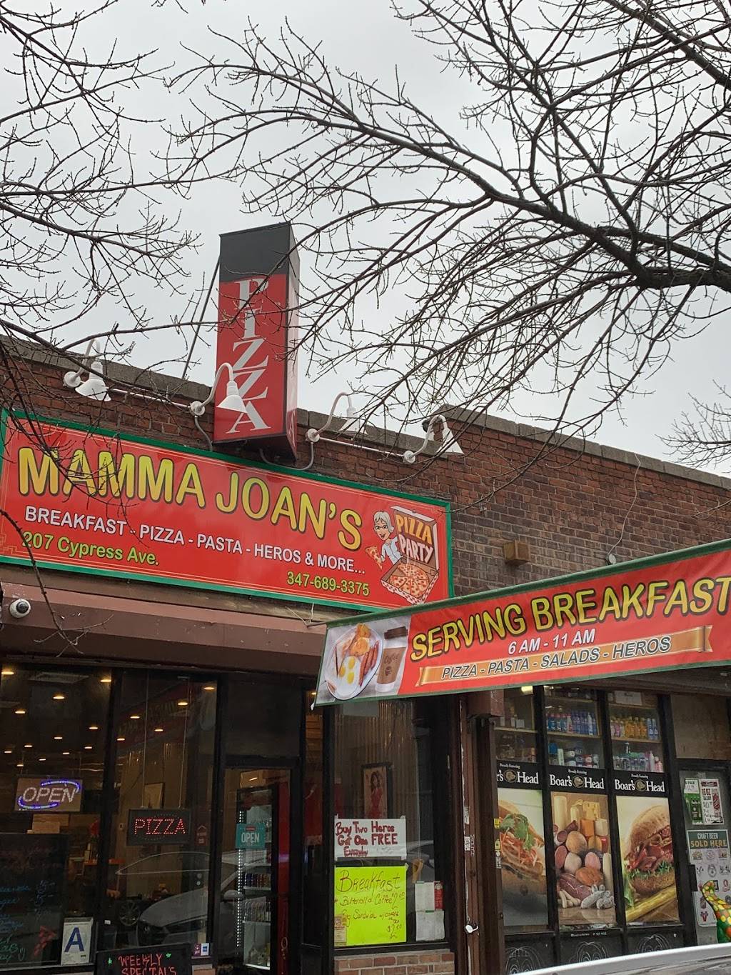 Mamma Joans | restaurant | 207 Cypress Ave, Ridgewood, NY 11385, USA | 3476893375 OR +1 347-689-3375