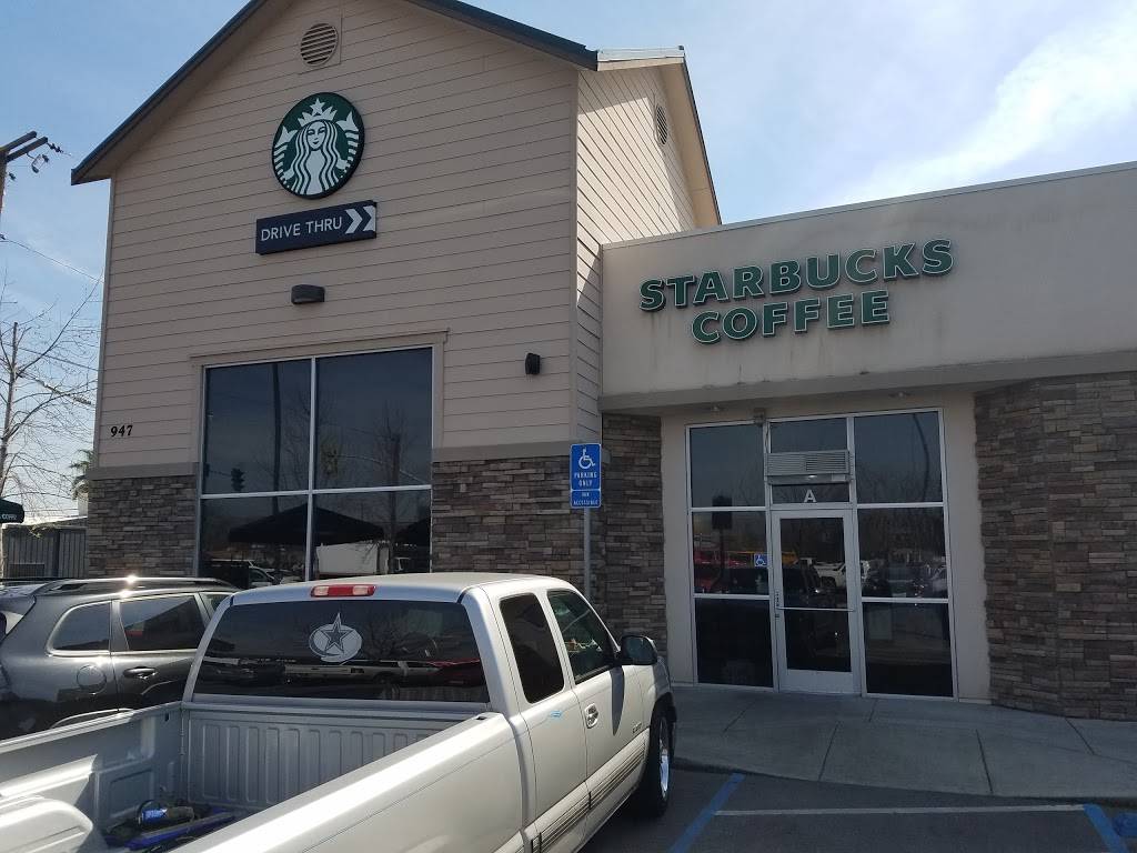 Starbucks | cafe | 947 W Olive Ave, Porterville, CA 93257, USA | 5597932857 OR +1 559-793-2857